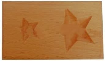 TAURISH Professional Dapping Block Hardwood Star Shape and both side work 4 Cavity Star