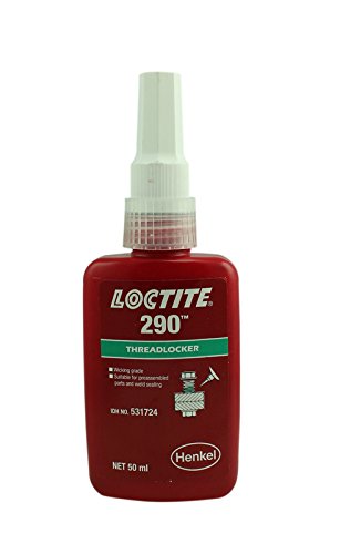 Genuine Henkel Loctite 290/50ML Threadlocking Adhesive, Medium/High Strength, 50 mL