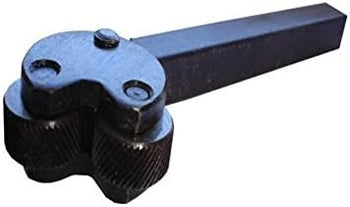 Rasputin® Self Adjusting Knurling Tool Holder, Dia 9.5 X 22 X 140Mm Knurl Size: 16 X 7.90 X 5.55Mm, 2 Knurl