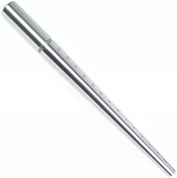 Ring Mandrel - Steel Smooth - Sizes 1-15 - Jewelry Making Tools
