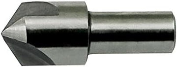 Rasputin 3Flute Center Reamer High Speed Steel Short Counter Sinks Size 1/4", Shank Dia 3/16", Overall Length 1-1/2", Angle 90 Degree