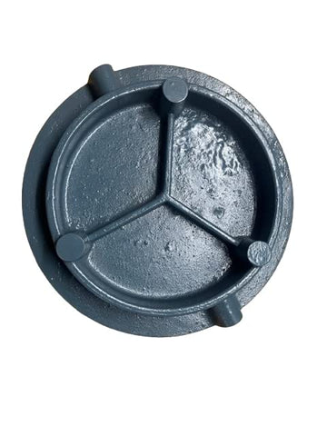 Cast Iron Round Lapping Plate 12" Diameter - Marking Plate Hand Scrapper 300mm