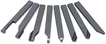Rasputin High Speed Steel Lathe Tools Shank Size- 5Mm And Length 60Mm, 8 Pcs Set-Hardened & Ground