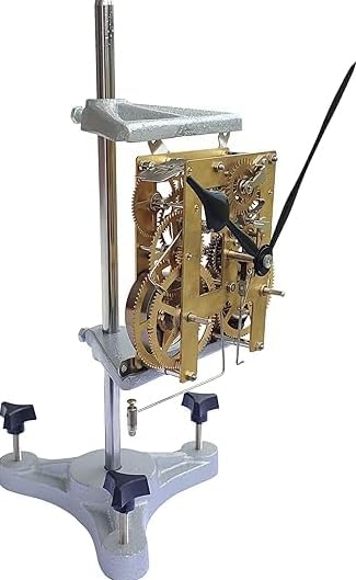 TAURISH Mechanical Pendulum Clock Movement Holder - Test Stand Regulating Repair Tool