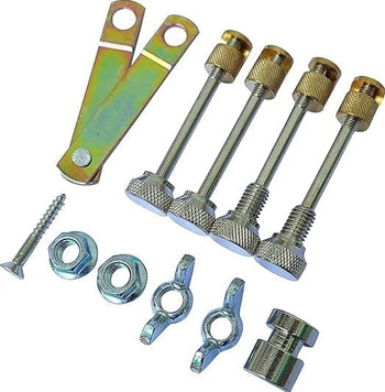 TAURISH Clock Movement Clamp Assembly Supports - Repair Legs Stand Holder Vice Tool