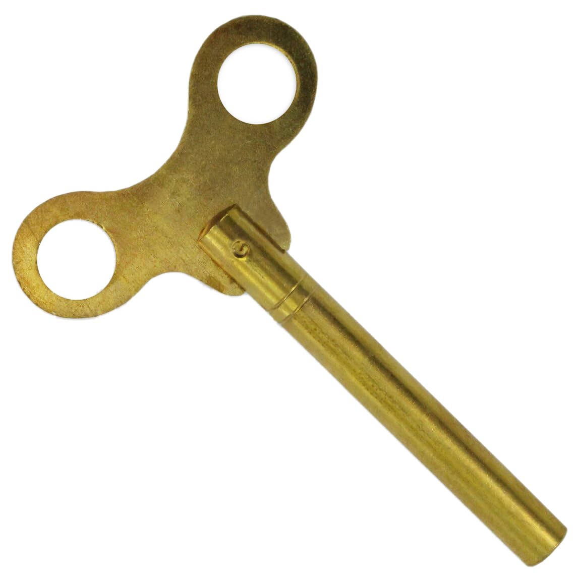 Extra Long Brass Universal Clock Winding Key for Antique Vintage Clocks - Key for Mechanical Clock (Key No. 2-2.75mm I.D.)