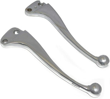 TAURISH Vespa Ball End Brake Clutch Lever Set Alloy Chrome plated