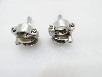 Royal Crusaders BSA,Norton,AJS.Matchless Chromed Choke Lever Set (LH&RH)7/8