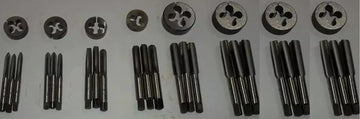 Taurish Bsf Tap Die Set 3/16" To 3/4" 32 Pcs Set British Standard Fine Bsf