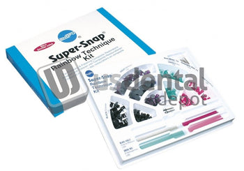 SHOFU - Super Snap Rainbow Tech Kit - 180pcs- (#0500) Con 111398 Us Dental Depot