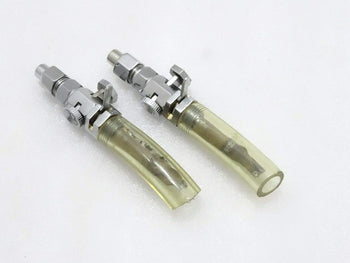 Royal Crusaders Triumph Fuel Petrol Gas Tank Brass Chrome Tap Reserve 1/4