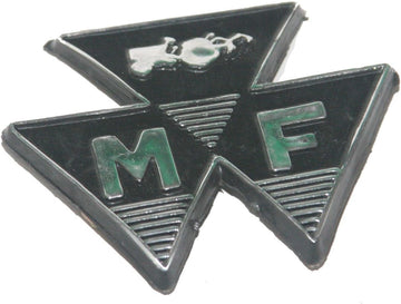 RS Vintage Parts RSV-B00ZLR6K8I-00524 Tractor Front Black Motif Badge Massey Ferguson 35 Fe35 Tractor