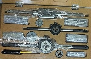 OMEX HEAVY DUTY TAP AND DIE SET 1/4 TO 1/2 BRITISH STANDARD FINE- BOXED COMPLETE BSF