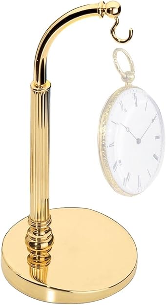 Pocket Watch Stand Half Arch Stand Arched Holder Display Gold Tool (Watch Not Included)