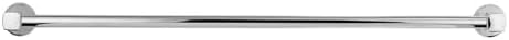 Towel Hanger for Bathroom - Silver with - Corrosion and Tarnishing Resistant Towel Bar - Premium Metal Construction for Durability - Clean, Modern Design