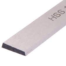 Factory Lathe Cut off Parting Tool Holder 3/4" Wide for 1/2" Width Blades, with 5Pcs of 3/32x1/2x4" HSS Blades