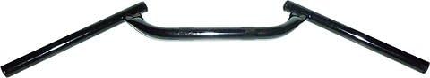 Handlebar Clubman / Cafe Bar - Black - FREE PRIORITY SHIPPING - MOST ORDERS SHIP SAME DAY OR WITHIN 1 BUSINESS DAY.