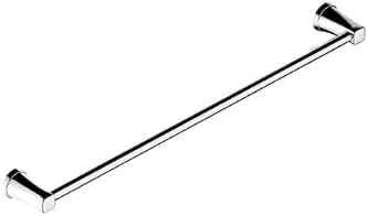 Towel Hanger for Bathroom - Silver with - Corrosion and Tarnishing Resistant Towel Bar - Premium Metal Construction for Durability - Clean, Modern Design