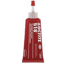 Loctite Red Silicone Anaerobic Flange Sealant - High Strength, 50 ML Tube