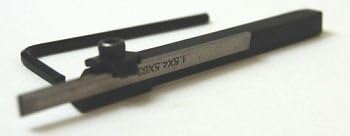 Mini Lathe Cut off 10 mm Square Parting Tool + HSS Blade + Key