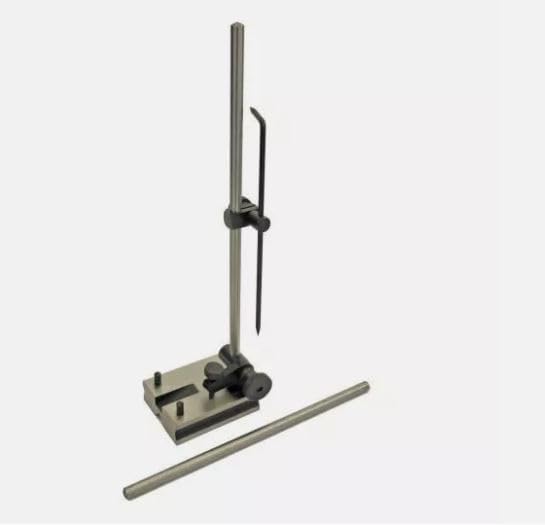TAURISH Adjustable Surface Scribing Block With 2 Spindles 12 & 9 Inches