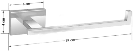 Stainless Steel Toilet Paper Roll Holder for Bathroom/Tissue Paper Holder Stand for Washroom/Bathroom Accessories