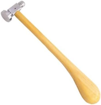 TAURISH Chasing Hammer Flat Head, Size: 1”