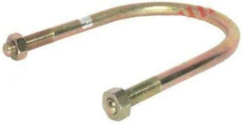 TAURISH U Type Mudguard Bolt Pair with Nut 'Massey Ferguson' 1035 DI Tractor