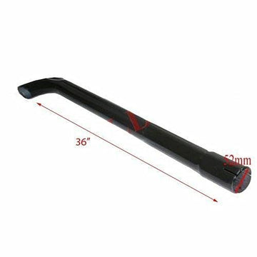 TAURISH Massey Ferguson 365 375 390 Swan Neck Silencer Black Enamel