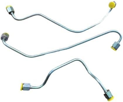 TAURISH Fit For Massey Ferguson Tractor Fuel Injector Pipe Set 135 240 2452 AD3.152