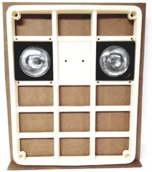 TAURISH MAHINDRA TRACTOR FRONT GRILL WITH 2 HEAD LAMPS 001231257R2