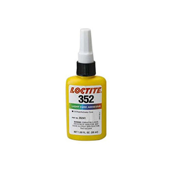 Loctite 352 Light Curing High Viscosity Acrylic Adhesive, 50mL Bottle