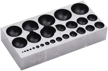 TAURISH Professional Flat Dapping Block With 27 Hall 5
