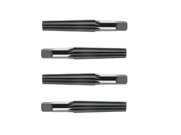 TAURISH HSS Parallel Shank Socket Hand Reamer Set MT 1 - MT 2 - MT 3 - MT 4 Morse Taper
