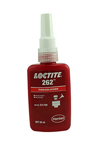 Henkel Loctite 262 High/Med Strength Metal Bonding Adhesive, 50 ML