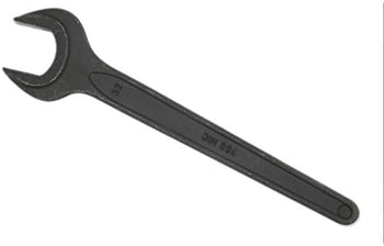 Safedeals365 Single Open Ended Spanner Wrench, 36mm, Black, Chrome Vanadium Steel