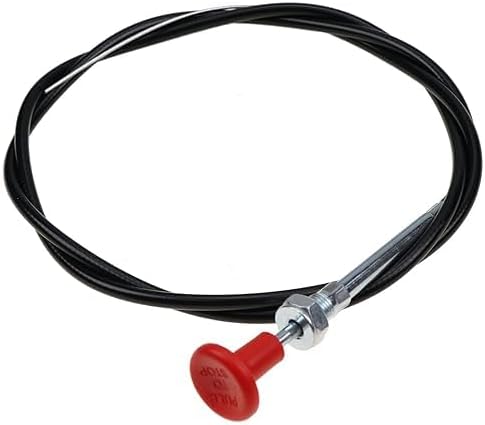 SIPPY Fuel Stop Fuel Shut Off Cable E5NN9C331EA Compatible with Ford 233 333 2000 2600 3000 3600 3900 4000 4100 4600 4610 5000 5600 5610 6600 6610 7000 7600 7610 7710 335 515