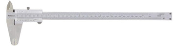 Mitutoyo 530-114 Vernier Caliper, Stainless Steel, Inch/Metric, 0-8" Range, +/-0.002" Accuracy, 0.0078" Resolution