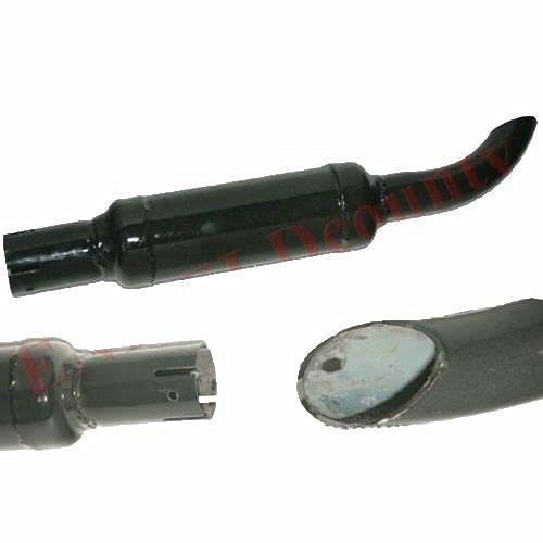 TAURISH Massey Ferguson T35 135 Mini Vertical Silencer Black Enamel