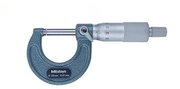 MITUTOYO 103-137 OUTSIDE MICROMETERS SERIES-103 METRIC 0-25mm