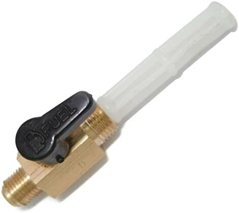 Taurish Fuel Petrol Diesel On/Off Vertical Brass Tap Switch Massey Ferguson