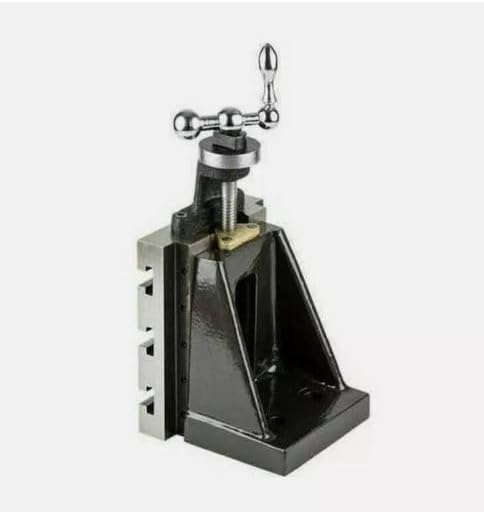 Taurish Lathe Milling Vertical Slide Swivel 4"x5" 100x125mm and 85mm Steel Grinding Vice