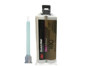 3M ScotchWeld DP190 Translucent Epoxy Adhesive (50ml/1.7oz Cartridge)