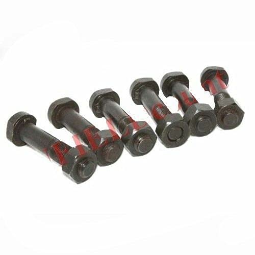 TAURISH Rear Wheel Rim Bolt With Nut 6 Units 'Massey Ferguson' 1035 Tractor
