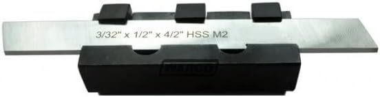 Adjustable Center Height Parting Cut Off Tool Holders for Metal Lathe Machines Shank 10 mm, Blade 1/2" Wide