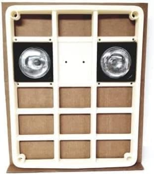 TAURISH NEW (001231257R2) FRONT GRILL WITH 2 HEAD LAMPS MAHINDRA TRACTOR