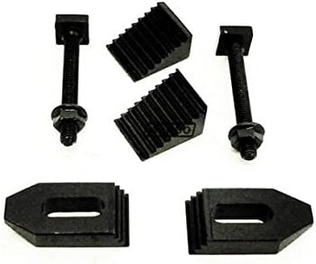 10 Pcs Clamp Kit Set M6 (6 mm) For Rotary Tables, Milling Tables, Face Plates & Vertical Slide