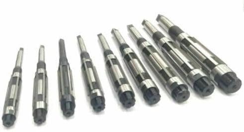 HSS Adjustable Hand Reamers 7 Pc Set (HV to H3# 1/4" to 15/32"// 6.35-12 mm