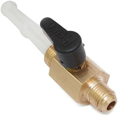 Taurish Fuel Petrol Diesel On/Off Vertical Brass Tap Switch Massey Ferguson