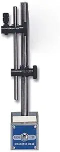 Magnetic Base Complete Set with Base, Upright Post, Rod, Attachment, and Two Snugs